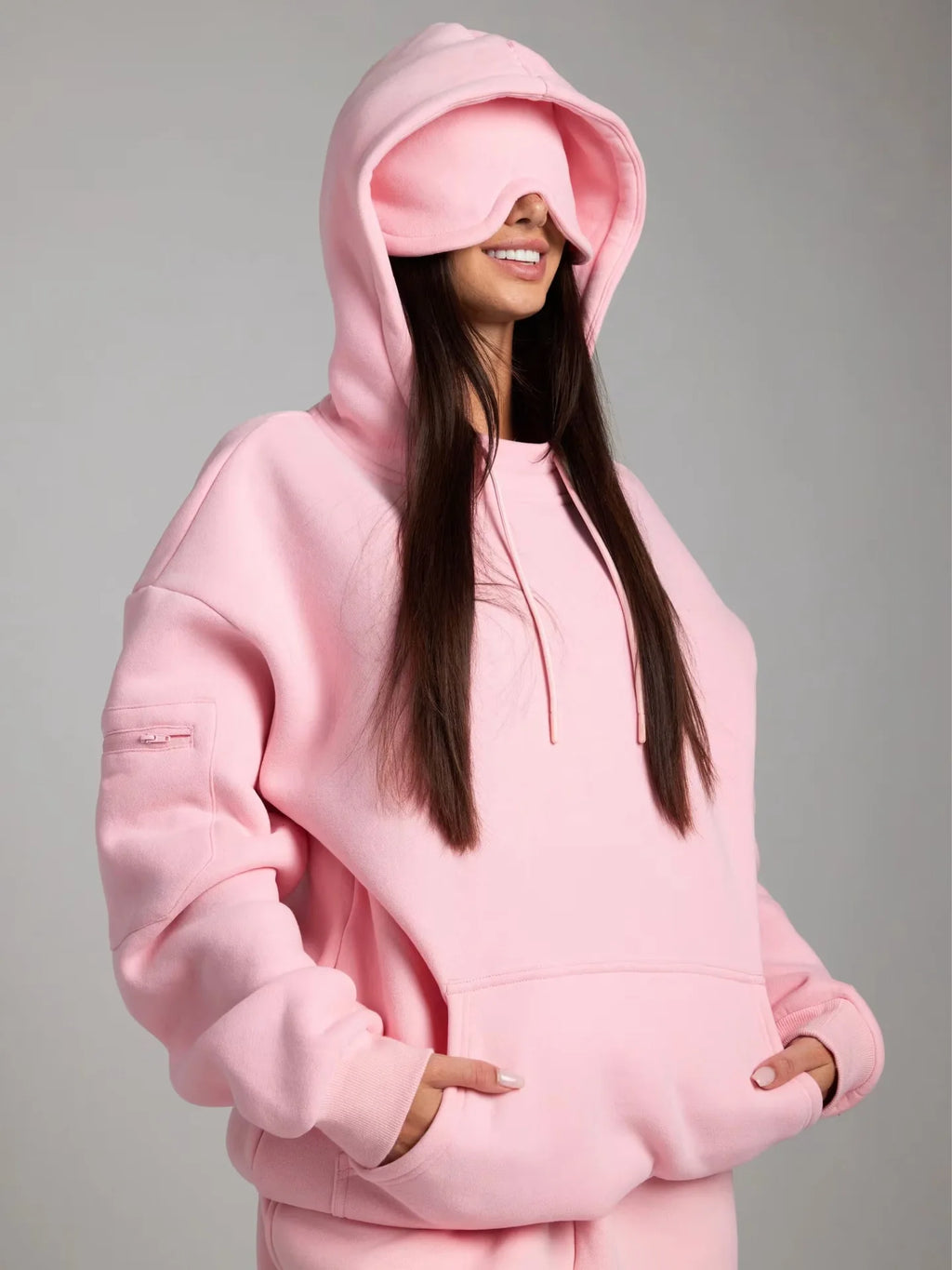 2025 Fitness Workout Outfits Autumn Winter Women Man Tracksuit Sport Pocket Sweatshirt Hoodies Sweatpants 2 Two Piece Set Lover